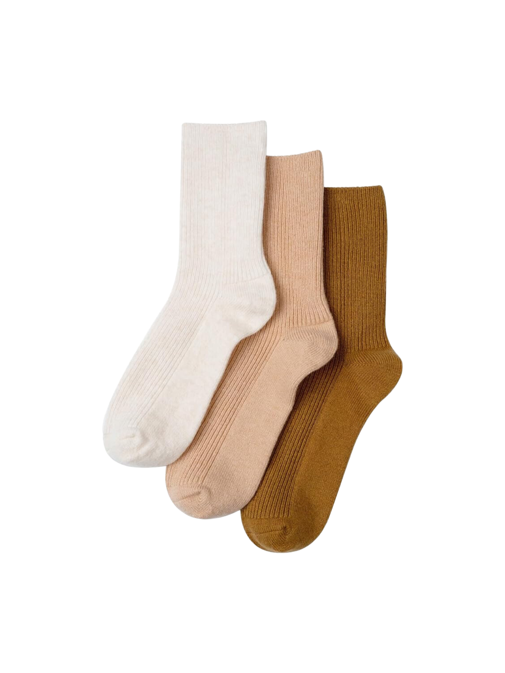 Cashmere Wool Socks 3 Pack