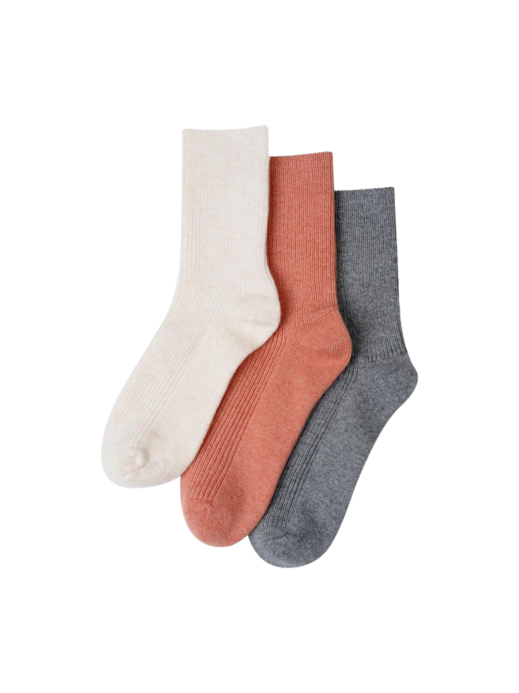 Cashmere Wool Socks 3 Pack