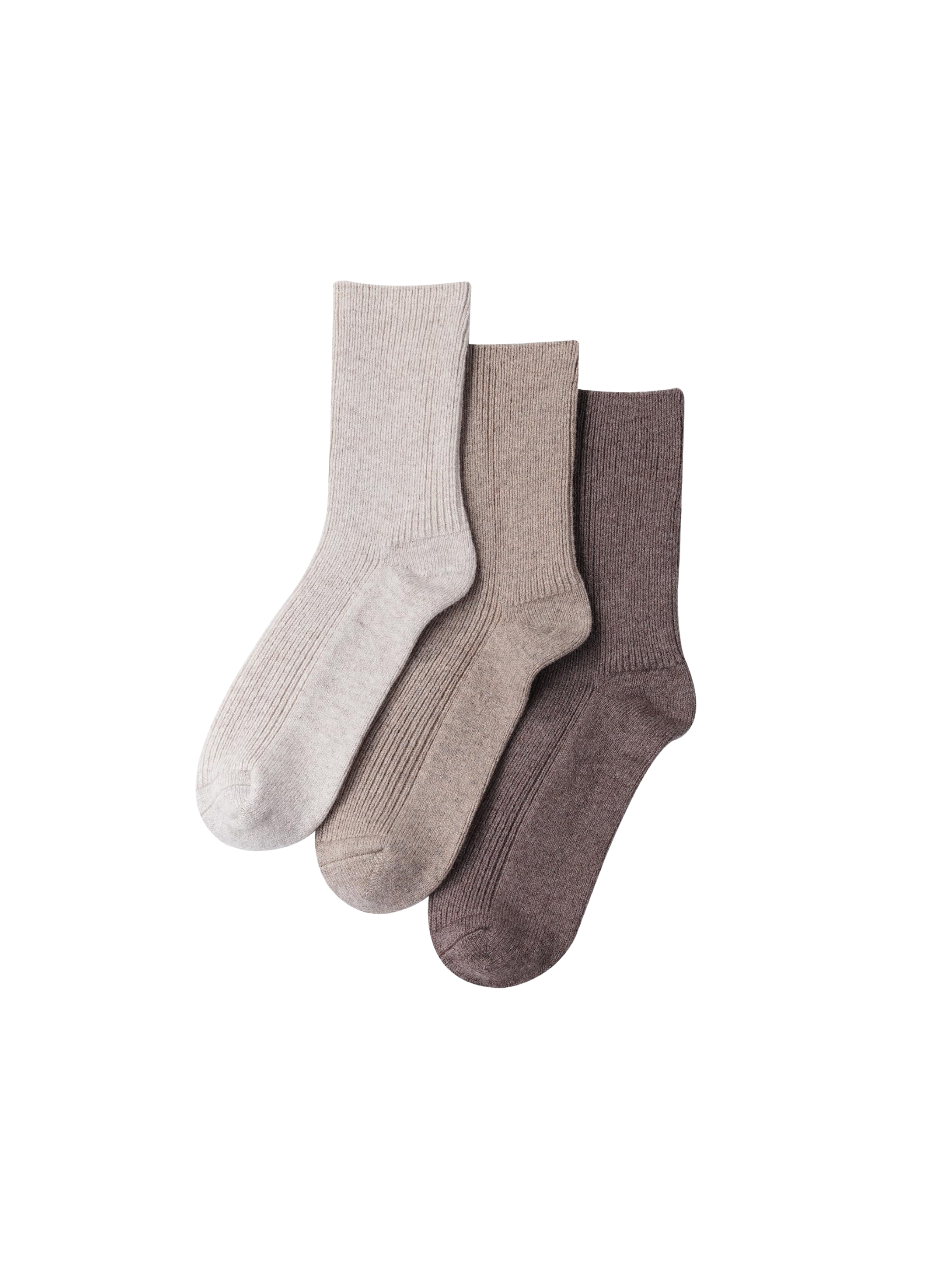 Cashmere Wool Socks 3 Pack